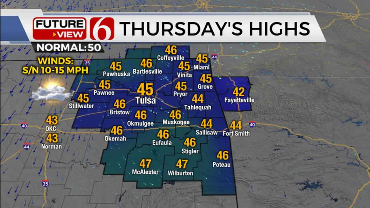 Chilly Weather Continues, Weekend Warm-Up Ahead 